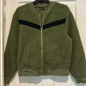 Zyia olive green and black jacket